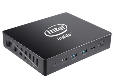 Gemini Lake Intel Celeron Mini PC J3455 CPU 64GB EMMC Type-C LAN WLAN 2.5'SSD HDD