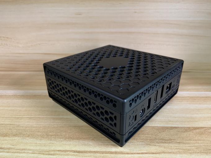 Fanless Mini PC Intel Celeron J4125 CPU AC1-DP SODIMM slot 16GB RAM 2TB