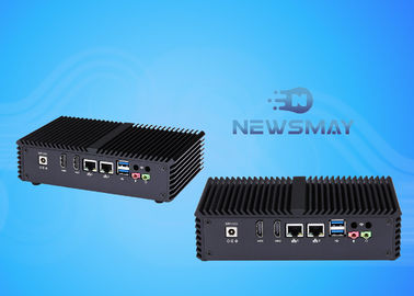 LAN X 2 HDMI X 2 Compact Industrial Pc I5-4200U 8GB DDR3L 128GB SSD METAL CHASSIS