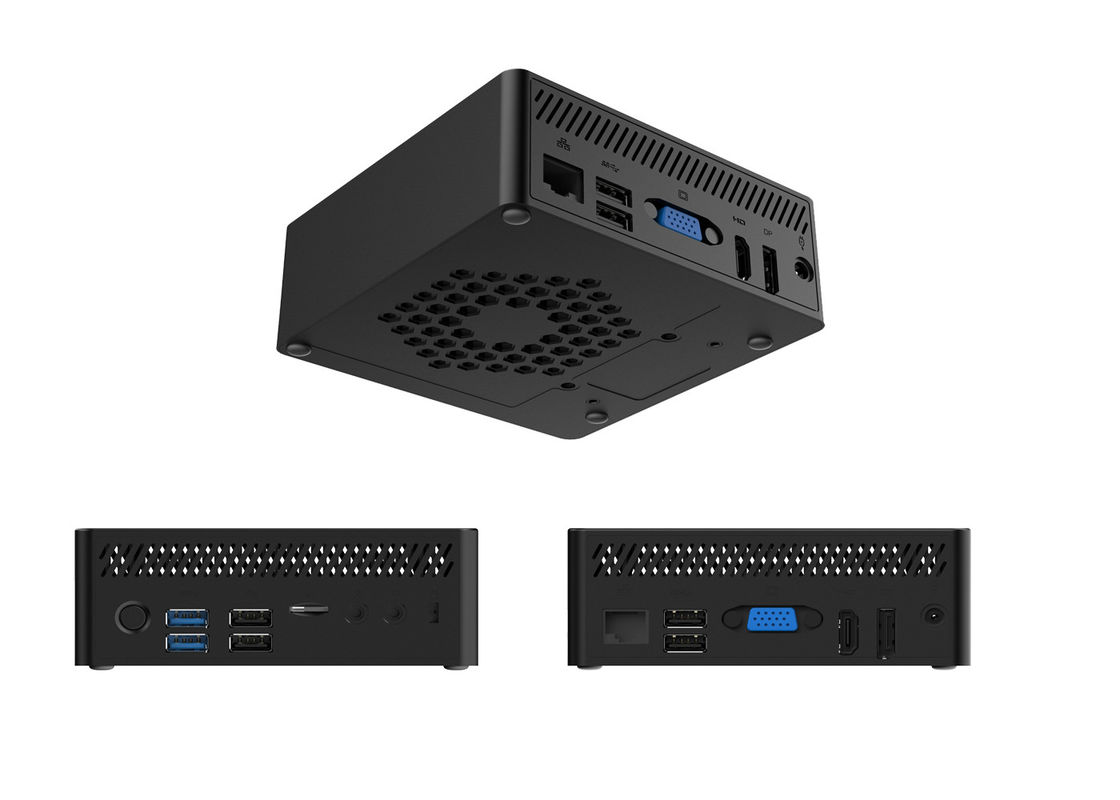 pentium jasper lake n6005 10w high performance cpu fanless computer with dp hdmi vga win10 os