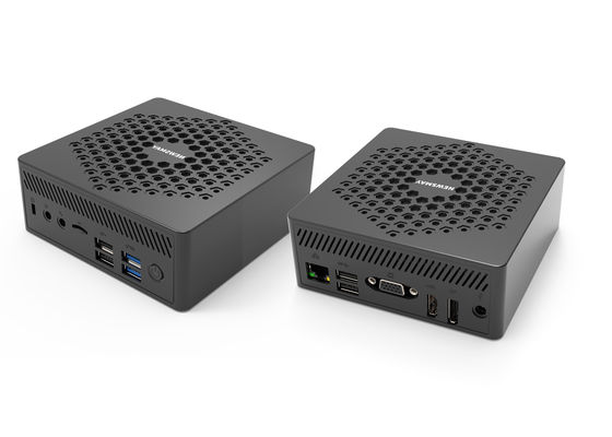 WIFi6 Fanless Mini PC Box PC N4505 32GB RAM HDMI DP VGA 4XUSB3.0